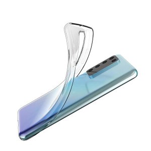 TUFF-LUV Protective Clear Gel Case for Huawei P40 Pro - Clear