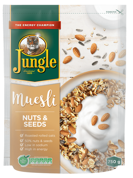 Jungle Nuts &amp; Seeds Muesli 750g