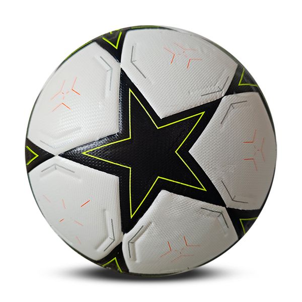 UEFA Champions League 2024 Official Match Ball (Black/White Star, Size 5)