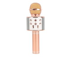 Wireless Karaoke Microphone - Rose Gold