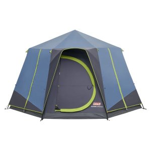 Coleman Octagon 8 Person Darkroom Family Camping Dome Tent