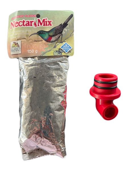 Elaine's Birding Nectar Mix &amp; Feeding Nozzle Combo