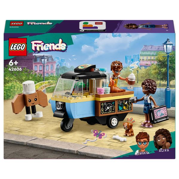 LEGO® Friends Mobile Bakery Food Cart 42606 Building Toy Set - 125 Pieces