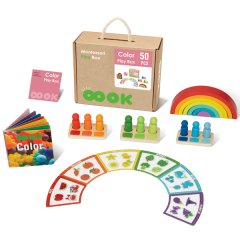 TookyToy - Montessori Activity Box "The Colour" Playset - Toddlers 3Years+