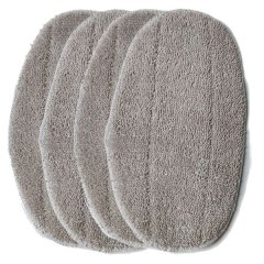 4 Pcs Clean Tenso Steam Mop Cloth Cover Replacement Compatible With Leifheit