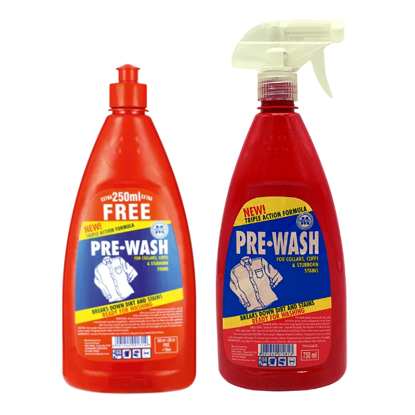 Master - Pre-Wash Bottle Combo Pack - 750ml