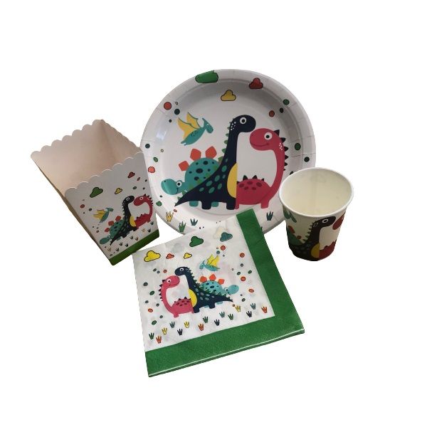 Dinosaur Theme Party Pack - Serves 10