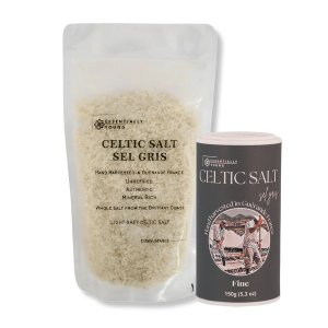Celtic Salt Sel Gris Bundle Coarse | 400g Packet &amp; 150g Shaker | EY