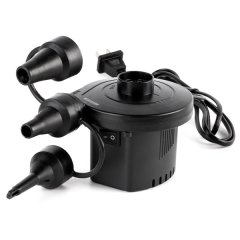 Redisson Black AC Electric Air Pump with 3 Attachable Nozzles