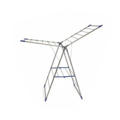 Silver Fold-able Laundry Drying rack