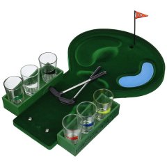 Tabletop Golf Drinking Game Set