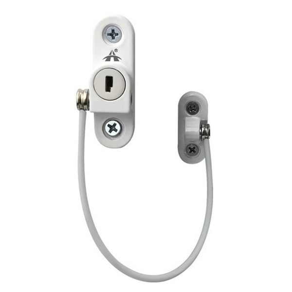 ALANES Lockable Window Restrictor Lock &amp; Door Limiter with Key
