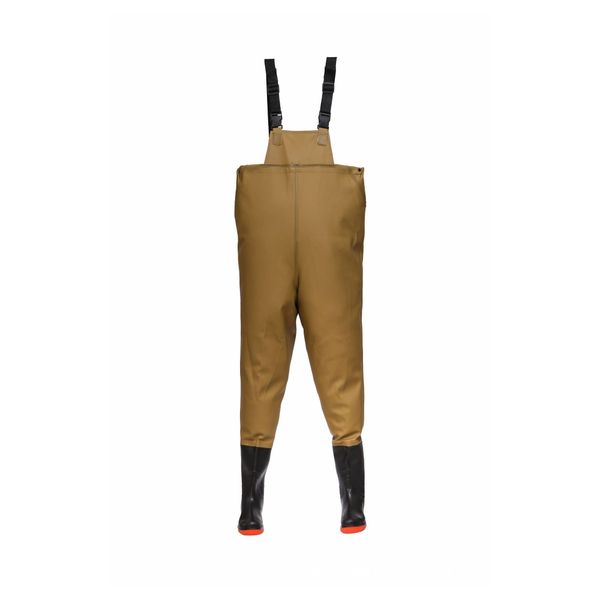 Waterproof Breathable Chest Waders with Boots for Fishing/Hunting