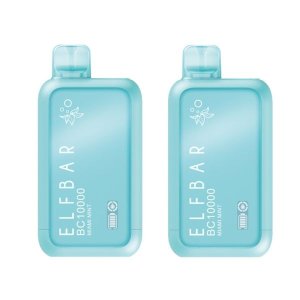 ElfBar BC10000 Rechargeable Disposable Vape 5% - Miami Mint - 2 Pack