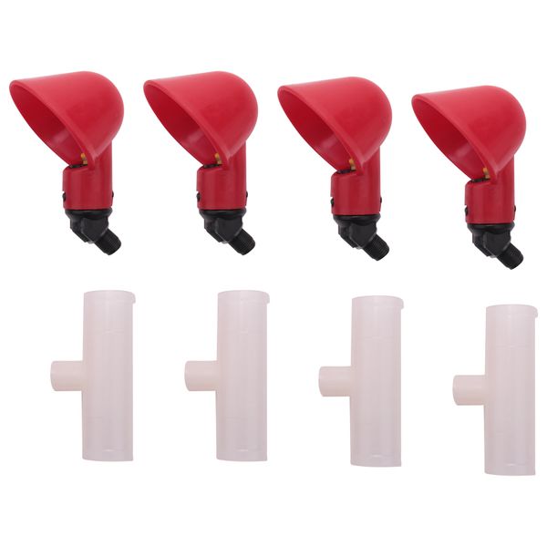 Chicken Waterer Cups Chicken Waterer For Chicken Ducks Quail 6Pcs