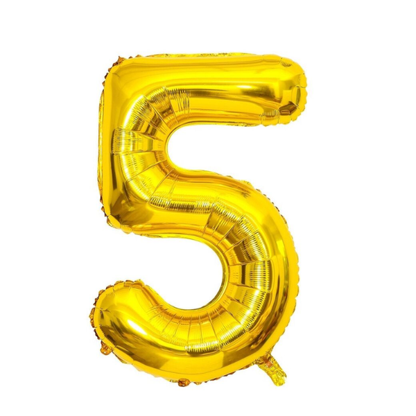 Gold Foil Balloon 32inch - No 5