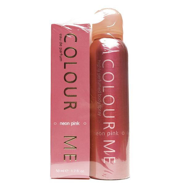 Colour Me Neon Pink Parfum De Toilette and Body Spray