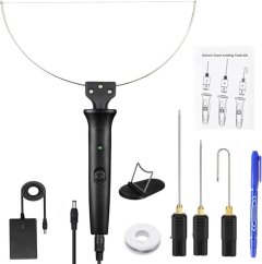 4 in 1 Foam Cutter Kit 18W Styrofoam Knife Cutter Hotwire Foam Cutting Tool