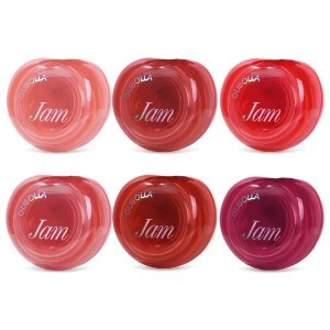 Set of 6 - Olibolla Lip &amp; Cheek Jam Tint Dewy Glossy Balm