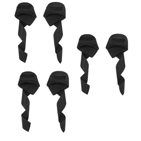 Health Sport Weightlifting Grip Strength Non-Slip Wrist Strap Band-Set of 6