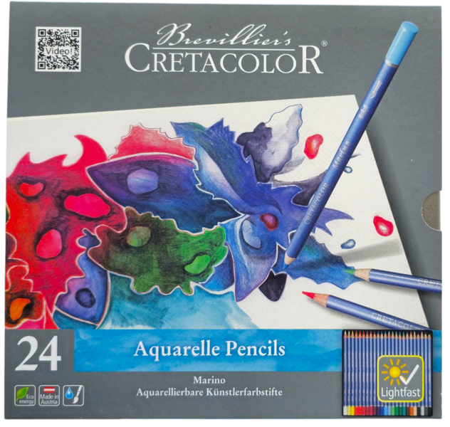 Cretacolor Marino Aquarelle Pencil Set of 24
