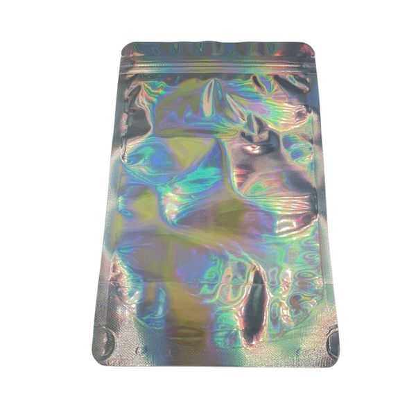 Silver Surfer Windowed Mylar Resealable Bags - 90mm x 140mm - 100 Pack