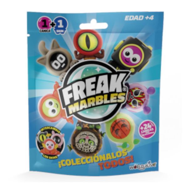 Freak Marbles 1 Marble &amp; Skin in Blind Bag
