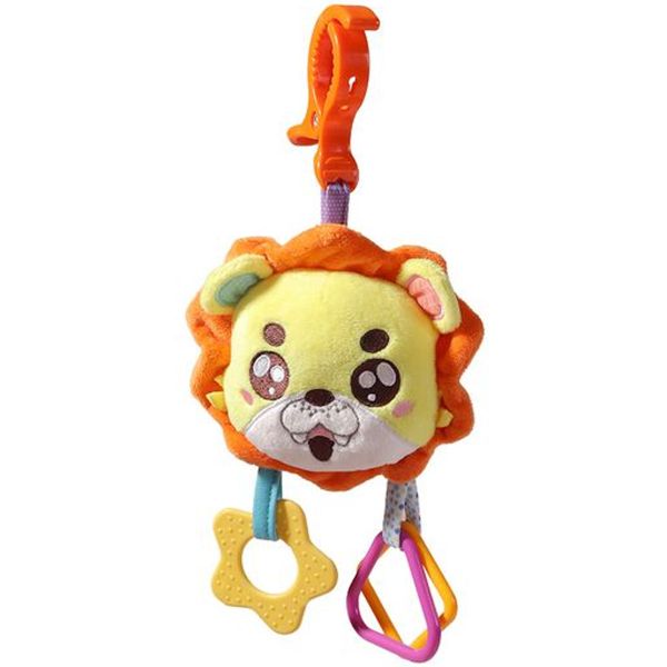 Plush Lion Toy, Soothing Newborn Friendly &amp; Educational Toy for Baby