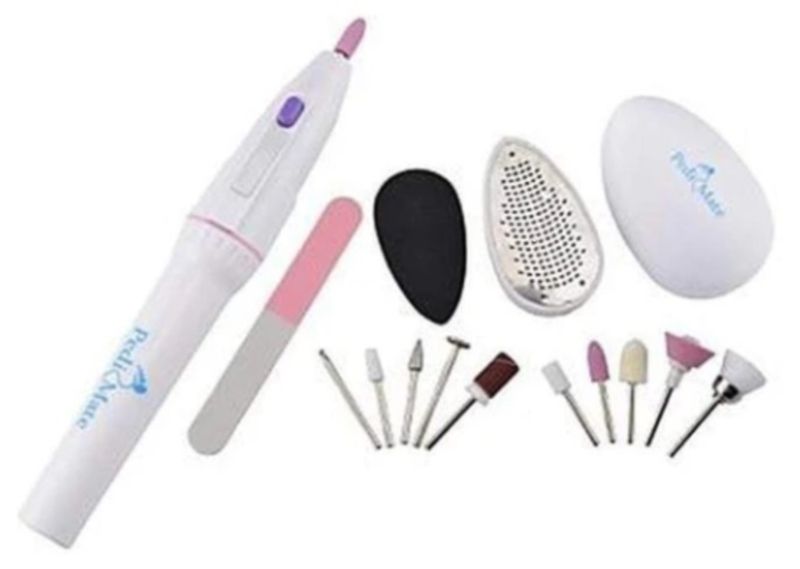 Pedi Mate Complete 18 Piece Handheld Pedicure/Manicure Set