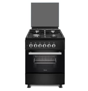 Ferre - 60x60 Free Standing Gas Electric Cooker - Black