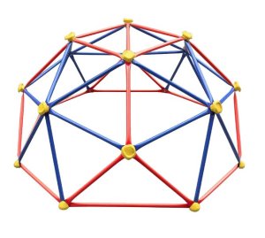Heavy Duty 6ft Steel Climbing Dome - Outdoor Play Frame for Kids