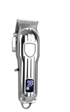 Rechargeable Barber Metal Design LED Display Electric Hair Clipper Trimmer