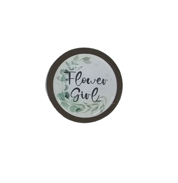 Flower Girl Mirror/Lip Balm