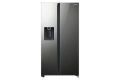 Samsung Black Mirror 2-Door 617L Non-Plumbed Water And Ice Dispenser