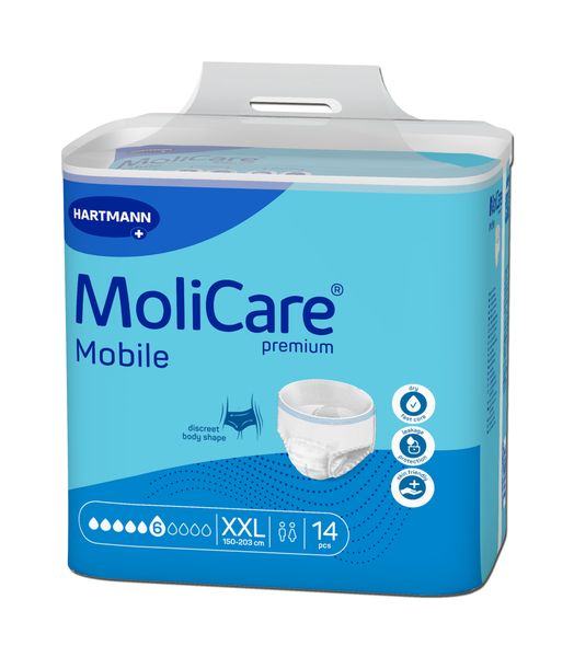 MOLICARE PREMIUM MOBILE Pull Up 6 drop - XXL
