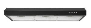 90cm Cookerhood Black with LED Lighting