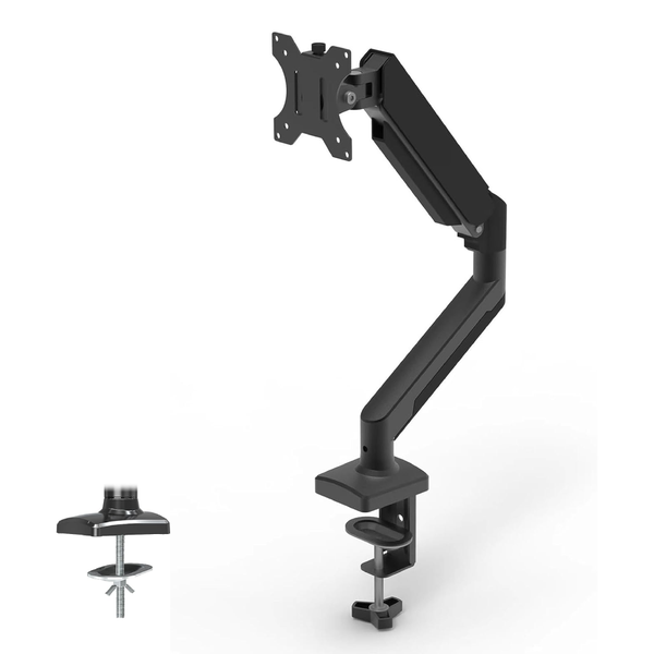 Single Monitor Desk Mount Gas Spring Monitor Arm Adjustable for Max 32-inch