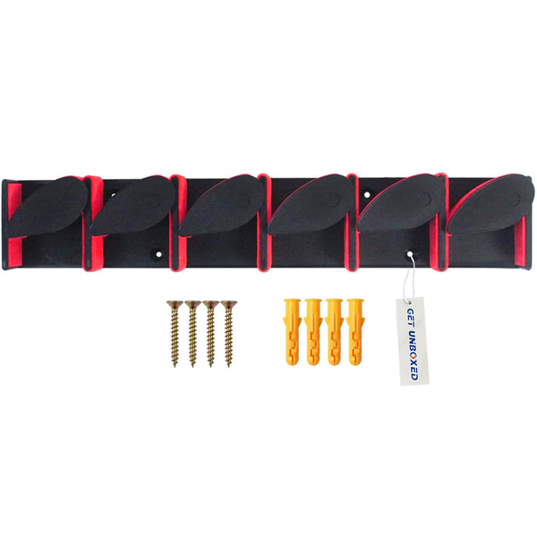 GET UNBOXED - Vertical Fishing Rod Holder Wall Mounted Fishing Rod Rack