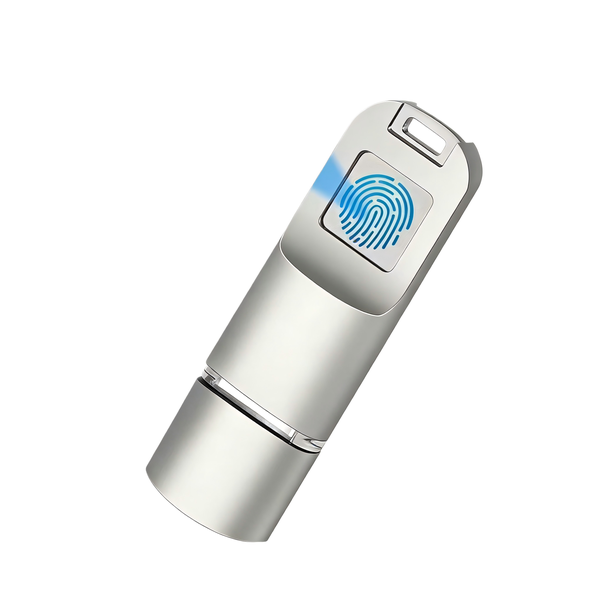 32GB Fingerprint-Secured USB Flash Drive for Mobile Phones and Computers