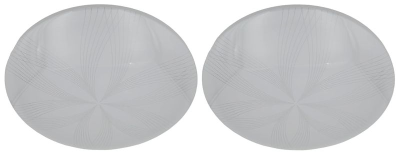 30W LED Round Shape With Starlight Patterned Ceiling Light - 2 Pack
