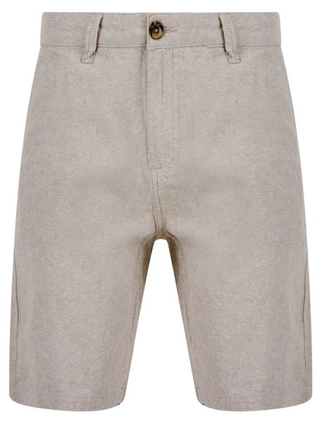 Tokyo Laundry Kahana Linen Chino Shorts in Nomad Sand (Parallel Import)