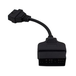 For Toyota 22Pin to OBDII 16Pin Female Adapter Cable Diagnostic Cable