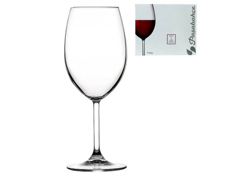 Pasabache Sidera Red Wine Glasses 360ml 6Pc