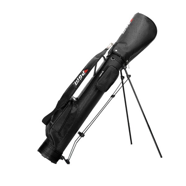 Portable PU Golf Stand Bag Light Standing Golf Bag Club Sunday Travel Bag