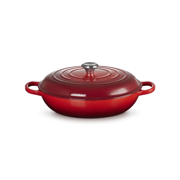 Le Creuset Signature Shallow Cast Iron Casserole - 32cm