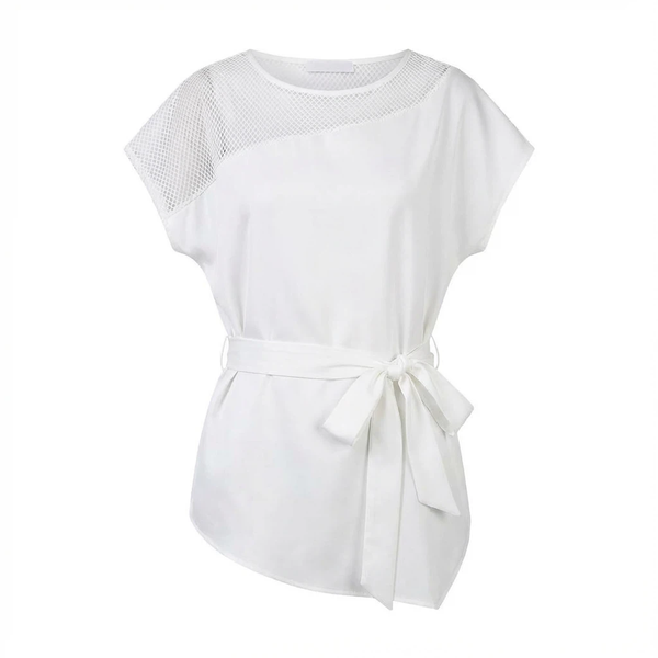 Women's Gauze Waist-Hugging Rayon Top
