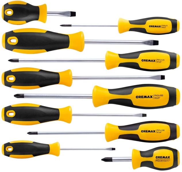 10 Piece Screwdriver Set Conan