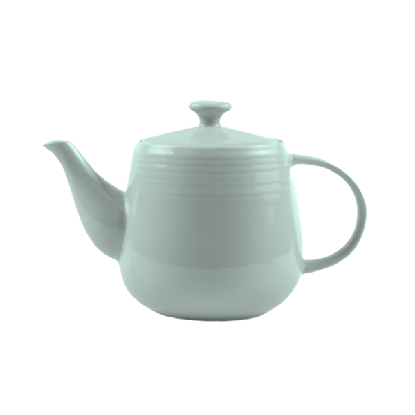 Jenna Clifford - Embossed Lines Mermaid Mist Teapot