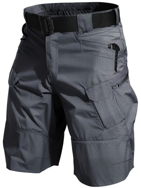 Mens Multi-Pocket Cargo Shorts