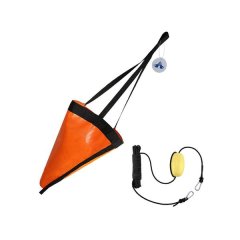 106cm Ocean Anglers Fishing Drogue Sea Anchor with Harness Buoy for Boat
